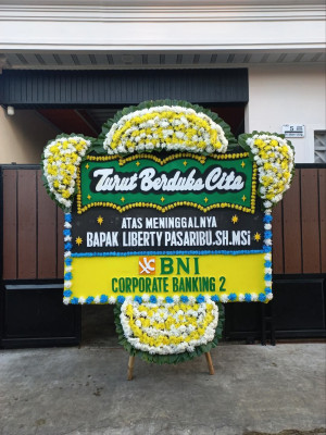 Papan Bunga Duka di Sogan
