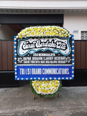 Papan Bunga Duka di Sogan